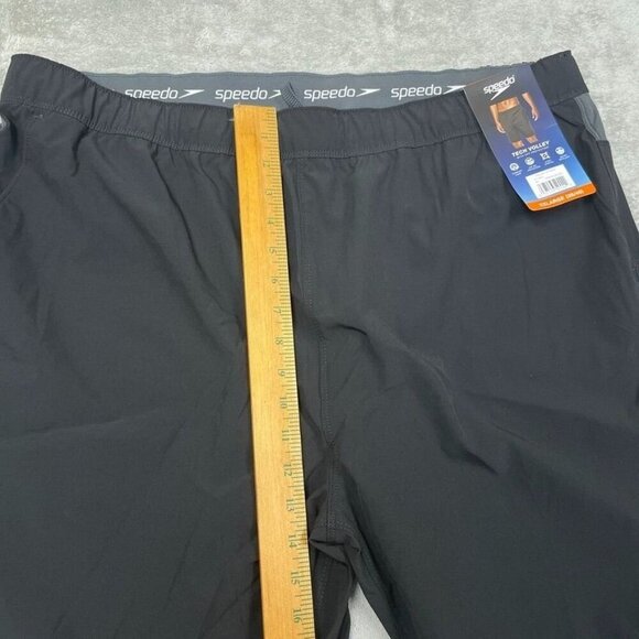 Speedo Mens Tech Volley Shorts XXL Black 38/40 Swimwear NWT 6751 - Picture 7 of 10
